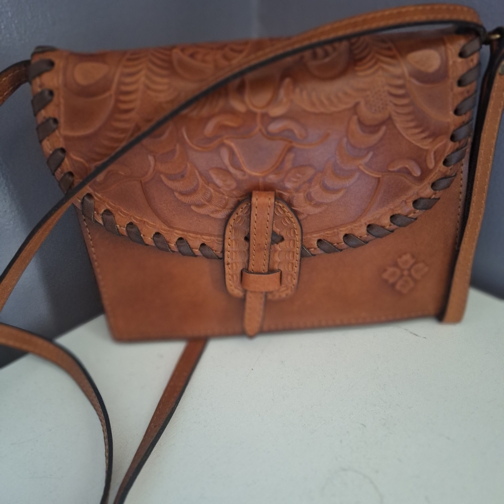 Patricia nash leather crossbody